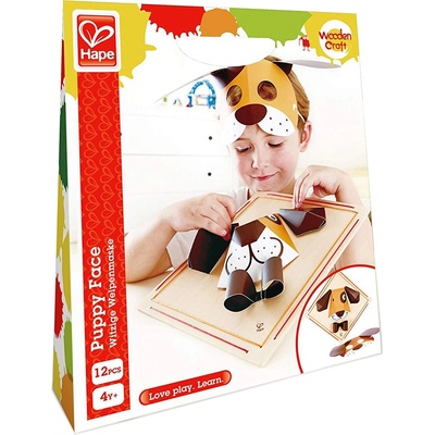HaPe International Направи си сам Hape - Картина и маска с кученце (H5124)