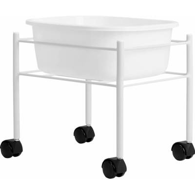 MLBeauty White pedicure tray, straight