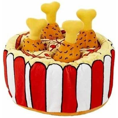 Uniq Pets Kentucky kyblík s odnímatelnými pískacími paličkami 20 x 20 x 19 cm