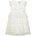 Guess Елегантна бяла рокля с тюл и цип на гърба за мини момиче Guess