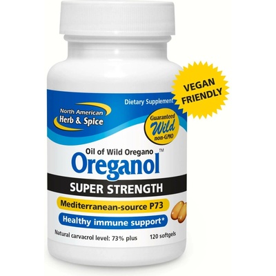 North American Herb & Spice Oreganové kapsle P73 Original Strength 120 kapslí