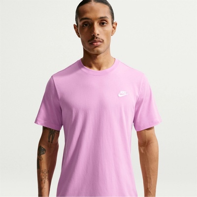 Nike Мъжка тениска Nike Sportswear Club T-Shirt Mens - Magenta SL