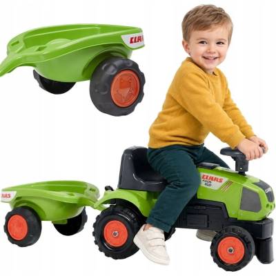 FALK 1012B Baby Claas Axos s vlečkou