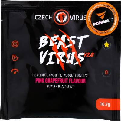 Czech Virus Beast Virus V2.0 16,7 g ružový grep