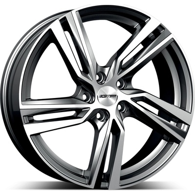 GMP ARCAN 7,5X17 5x114,3 ET45 grey silver
