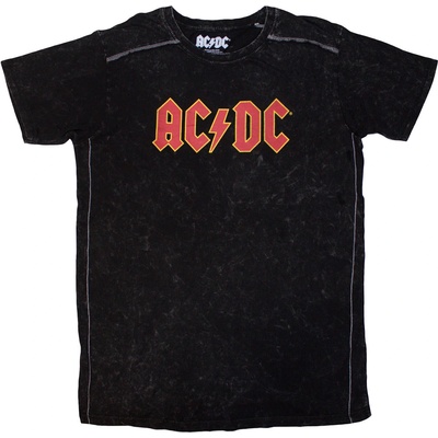 AC/DC Logo Wash Black M Риза (ACDCSWASH04MB02)