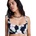 Roxy Essentials PT Bralette bikini top - Black (Anthracite Spring Charming)