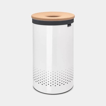 Image 1 of Brabantia 60 л. бял кош за пране с корков капак Brabantia (90300241)