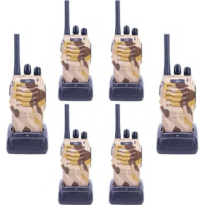 PNI PNI-R40C-6 Camouflage PMR446 Radio Kit 6-Pack 1200mAh 10km Headsets (PNI-R40C-6)