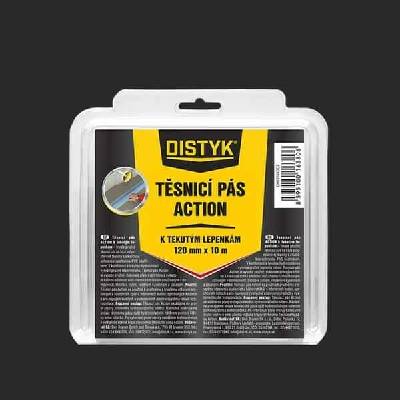 Den Braven CH031021DCZ TĚSNICÍ PÁS ACTION Distyk, 120 mm x 5 m, šedý
