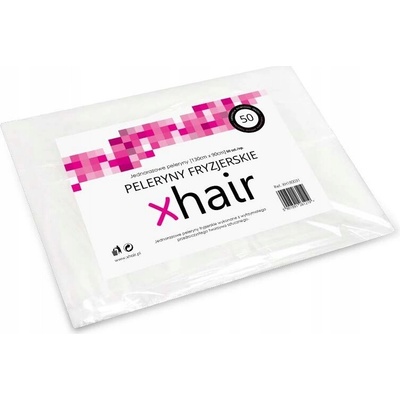 xhair Jednorazové fóliové kadernícke pláštenky na ochranu pri farbení vlasov 50 ks