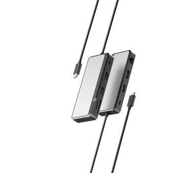 ALOGIC FUPHDDP1 докинг станция Жичен USB 3.2 Gen 1 (3.1 Gen 1) Type-C Сив (FUPHDDP1) (FUPHDDP1)