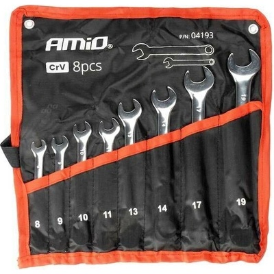 AMiO sada očkoplochých klíčů 8-19 mm 8 ks 04193