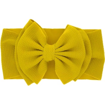 HARAHU Детска лента за глава Пеперуда - Жълта kp38369 (38369)