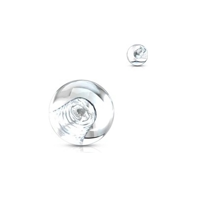 Šperky4U náhradní kulička čirá ND001C-1204