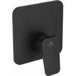Ideal Standard Вграден смесител за душ Ideal Standard Ceraplan, матово черен, без тяло за вграждане (BD254XG)