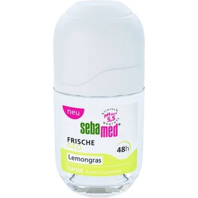 sebamed Рол-он дезодорант за свежест с лимонова трева - 50 мл