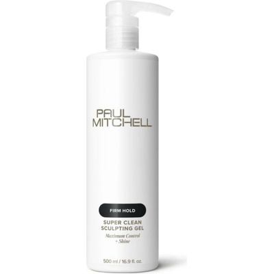 Tvarujúci gél na vlasy s pevnou fixáciou Paul Mitchell Firm Hold Super Clean Sculpting Gel - 500 ml