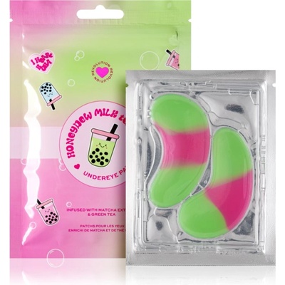 I Heart Revolution Bubble Tea Honeydew Milk Tea Детоксикираща и хидратираща маска за лице 2 бр