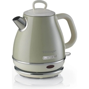 Ariete Електрическа кана Ariete VINTAGE, 1л. , 1630 W, 360 ° безжична въртяща се основа, Студени стени, Автоматично изключване - БЕЖОВ (AR-00C286803AR0) Електрически кани