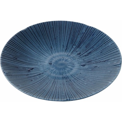 MIJ Tanier na predjedlo ICE SAPPHIRE 22 cm, modrá, keramika