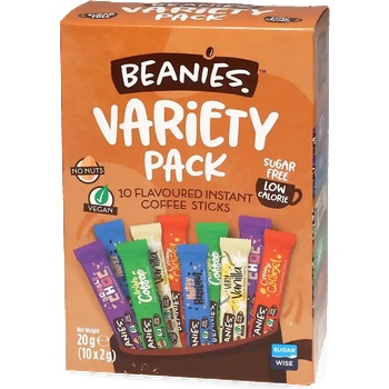 Beanies | Разнообразен пакет - 10 x 2 г пакетчета разтворимо кафе