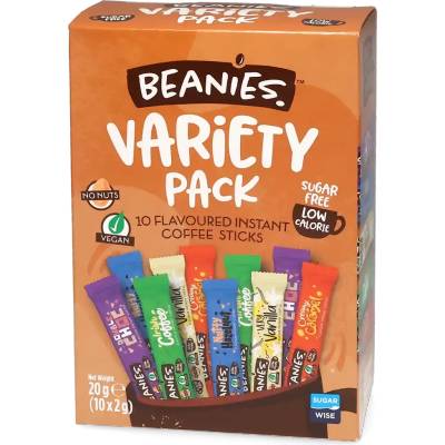 Beanies | Разнообразен пакет - 10 x 2 г пакетчета разтворимо кафе