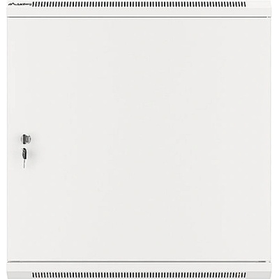 Lanberg rack cabinet 19" wall-mount 12U/600x450 for self-assembly with metal door grey (flat pack) (WF01-6412-00S)
