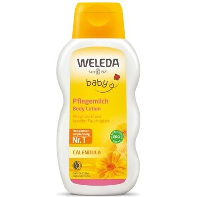 Weleda Baby Calendula подхранващ лосион за тяло за бебета с невен 200 ml