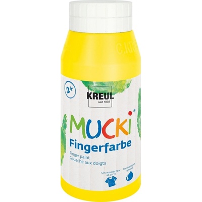 Kreul 23202 prstová farba yellow 750 ml