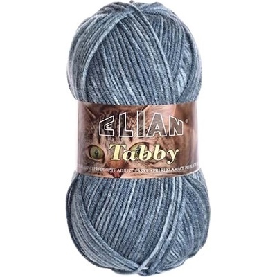 VSV Pletací příze Elian Tabby 31893 - modrá