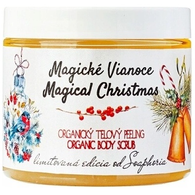 Soaphoria organický soľný telový peeling Magické Vianoce 200 ml