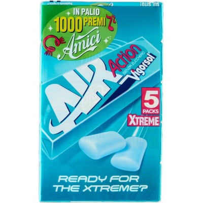 Vigirsol Air Action Extreme žuvačky 5x67,5g