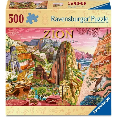 Ravensburger Národní park Zion Utah USA 500 dílků