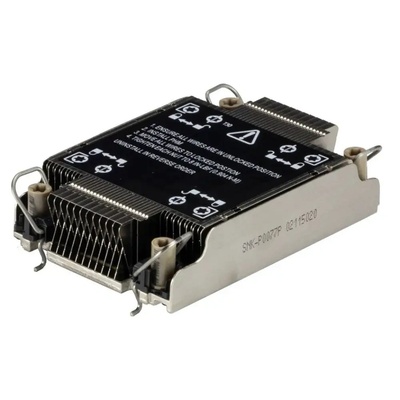 Supermicro SNK-P0077P система за охлаждане на компютър Процесор Радиатор/Радиатор Черен, Неръждаема стомана (SNK-P0077P)