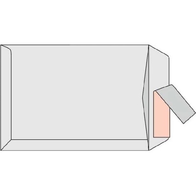 Harmanec-Kuvert Poštové obálky C4 s páskou, biele, 25 ks