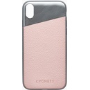 Pouzdro CYGNETT iPhone X Leather Case in Sand růžové