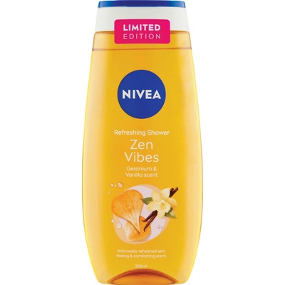 Nivea sprchový gél Zen Vibes Geranium & Vanilla scent 250 ml