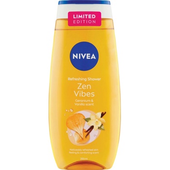 Nivea sprchový gél Zen Vibes Geranium & Vanilla scent 250 ml