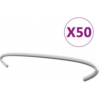 zahrada-XL Gabionová táhla 50 ks pozinkovaná ocel 20 cm