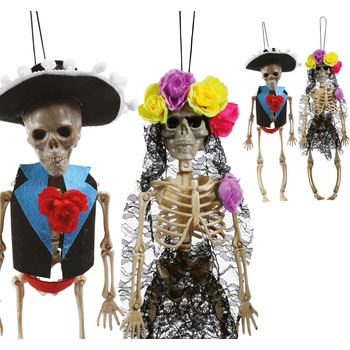 Fiestas Guirca Висяща декорация - мексикански скелет 1 бр