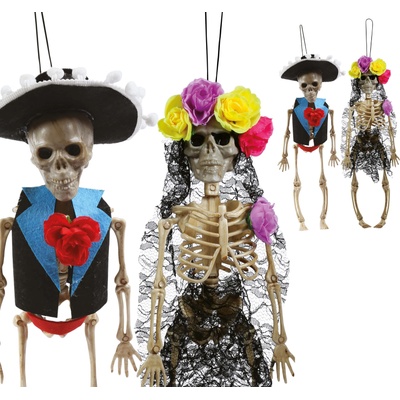Fiestas Guirca Висяща декорация - мексикански скелет 1 бр