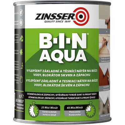 RUST-OLEUM Zinsser BIN AQUA 2,5 l Biela