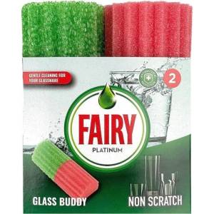  Fairy Glass Buddy Гъби за миене на чаши 2бр (2927)