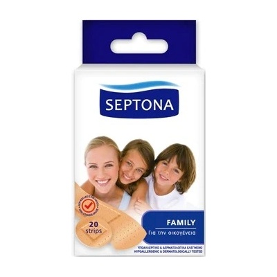 Septona Family Strips náplasti na drobná poranění 20 ks