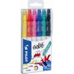 Pilot Frixion Colors 0, 7 цветни маркери (6) (SW-FC-S6)