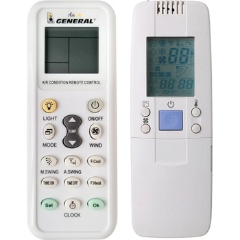 General SANYO RCS-SH1U, RCS-SH1AG, RCS-SH1UA - съвместимо дистанционно управление на марката General (RCS-SH1U, RCS-SH1AG, RCS-SH1UA)