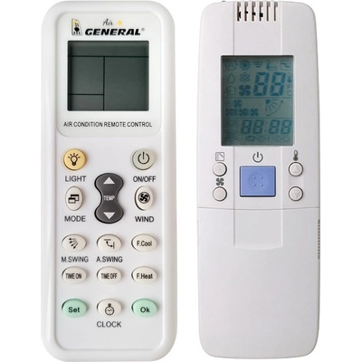 General SANYO RCS-SH1U, RCS-SH1AG, RCS-SH1UA - съвместимо дистанционно управление на марката General (RCS-SH1U, RCS-SH1AG, RCS-SH1UA)