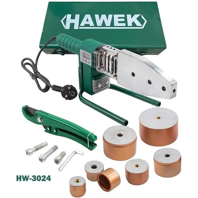 HAWEK Поялник за pp тръби, 1500w, 20-63 мм глави, hawek hw-3024 (hw-3024)
