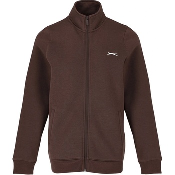 Slazenger Дамско яке Slazenger Fitted Zip Through Jacket Womens - Chocolate Brown